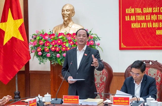 Phó Chủ tịch Quốc hội: Không để xảy ra trường hợp phải hủy kết quả bầu cử do vi phạm hoặc do sơ suất- Ảnh 4. Phó Chủ tịch Quốc hội: Không để xảy ra trường hợp phải hủy kết quả bầu cử do vi phạm hoặc do sơ suất- Ảnh 4.