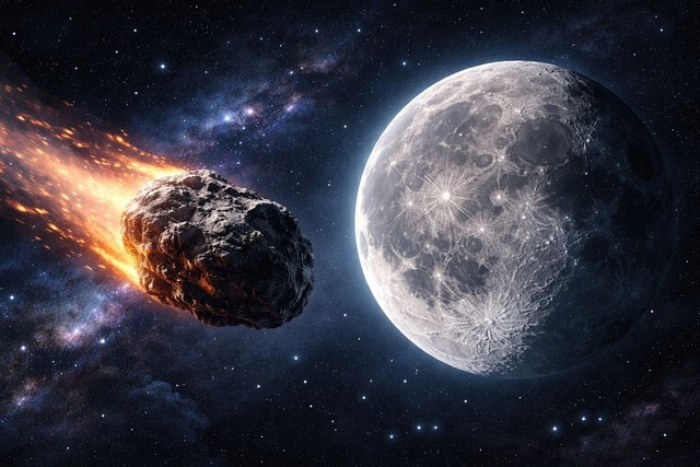 Mặt Trăng có phát nổ như pháo hoa khi va chạm với tảng đá vũ trụ?- Ảnh 1.