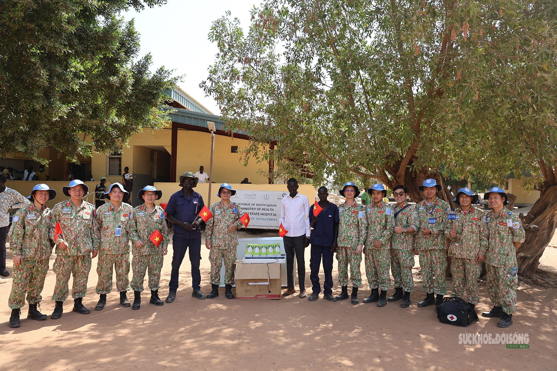 Quân y Việt Nam hỗ trợ y tế cho Bệnh viện Bentiu ở Nam Sudan- Ảnh 7.