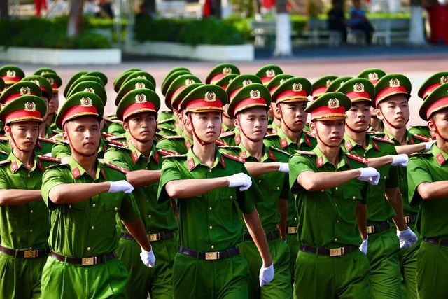 Mãn nhãn các màn võ thuật, diễn tập chống khủng bố của học viên công an- Ảnh 5.