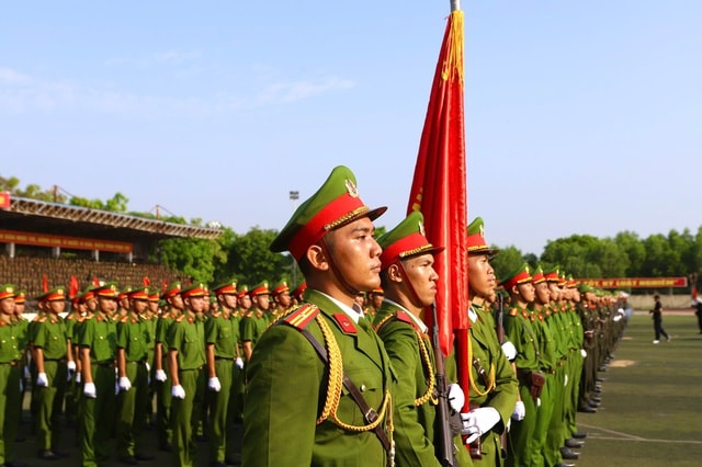 Mãn nhãn các màn võ thuật, diễn tập chống khủng bố của học viên công an- Ảnh 3.