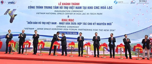 Trung tâm Vũ trụ Việt Nam khánh thành: Bước tiến làm chủ công nghệ không gian- Ảnh 1.