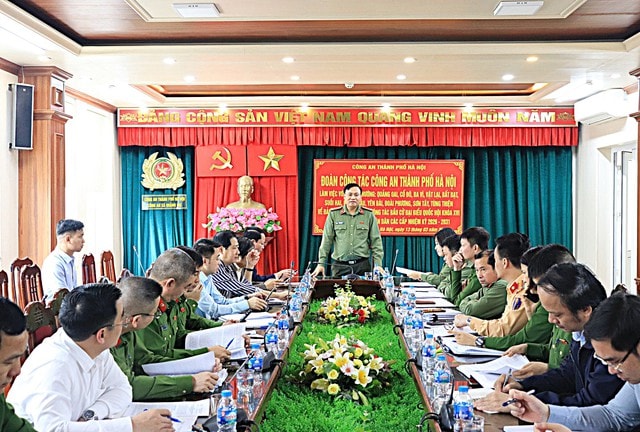 Đại tá Nguyễn Tiến Đạt – Phó Giám đốc CATP kiểm tra một loạt xã, phường về công tác bảo đảm an ninh, trật tự (ANTT) phục vụ cuộc bầu cử đại biểu Quốc hội khóa XVI và đại biểu HĐND các cấp nhiệm kỳ 2026-2031 Đại tá Nguyễn Tiến Đạt – Phó Giám đốc CATP kiểm tra một loạt xã, phường về công tác bảo đảm an ninh, trật tự (ANTT) phục vụ cuộc bầu cử đại biểu Quốc hội khóa XVI và đại biểu HĐND các cấp nhiệm kỳ 2026-2031