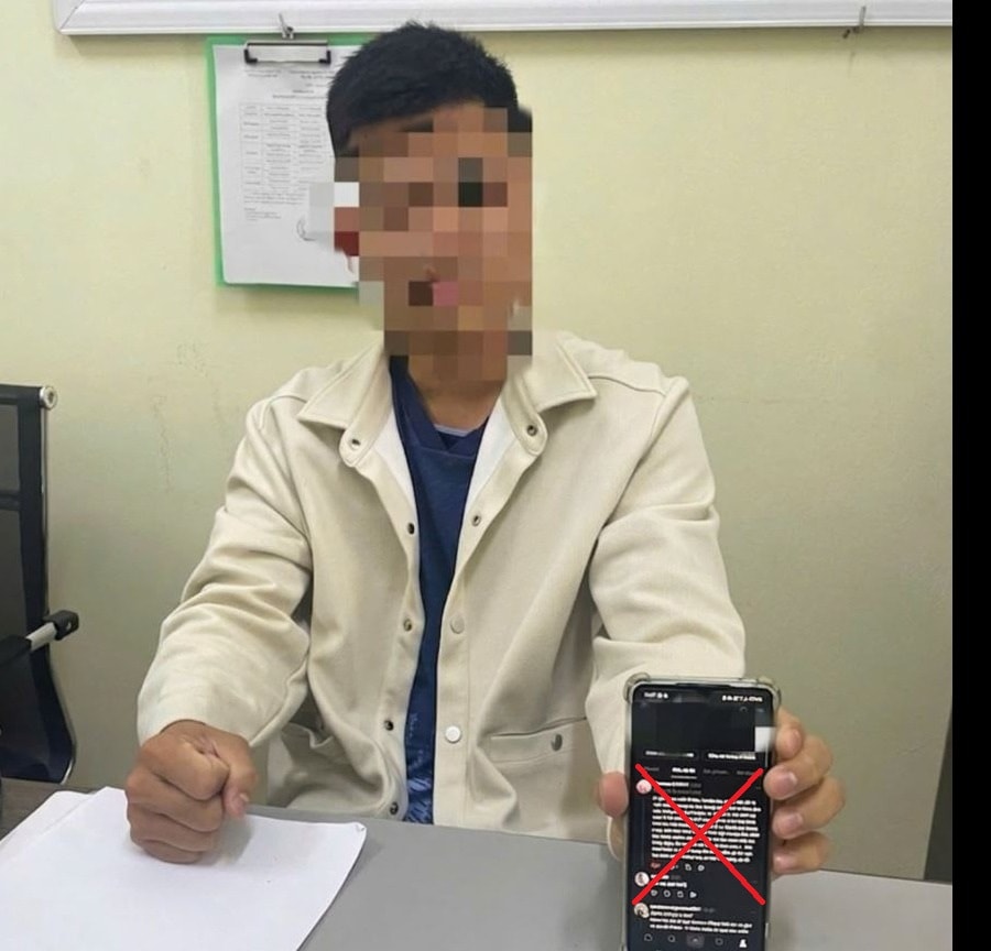 Bình luận sai sự thật về công tác bầu cử, nam thanh niên bị phạt 7,5 triệu đồng- Ảnh 1.