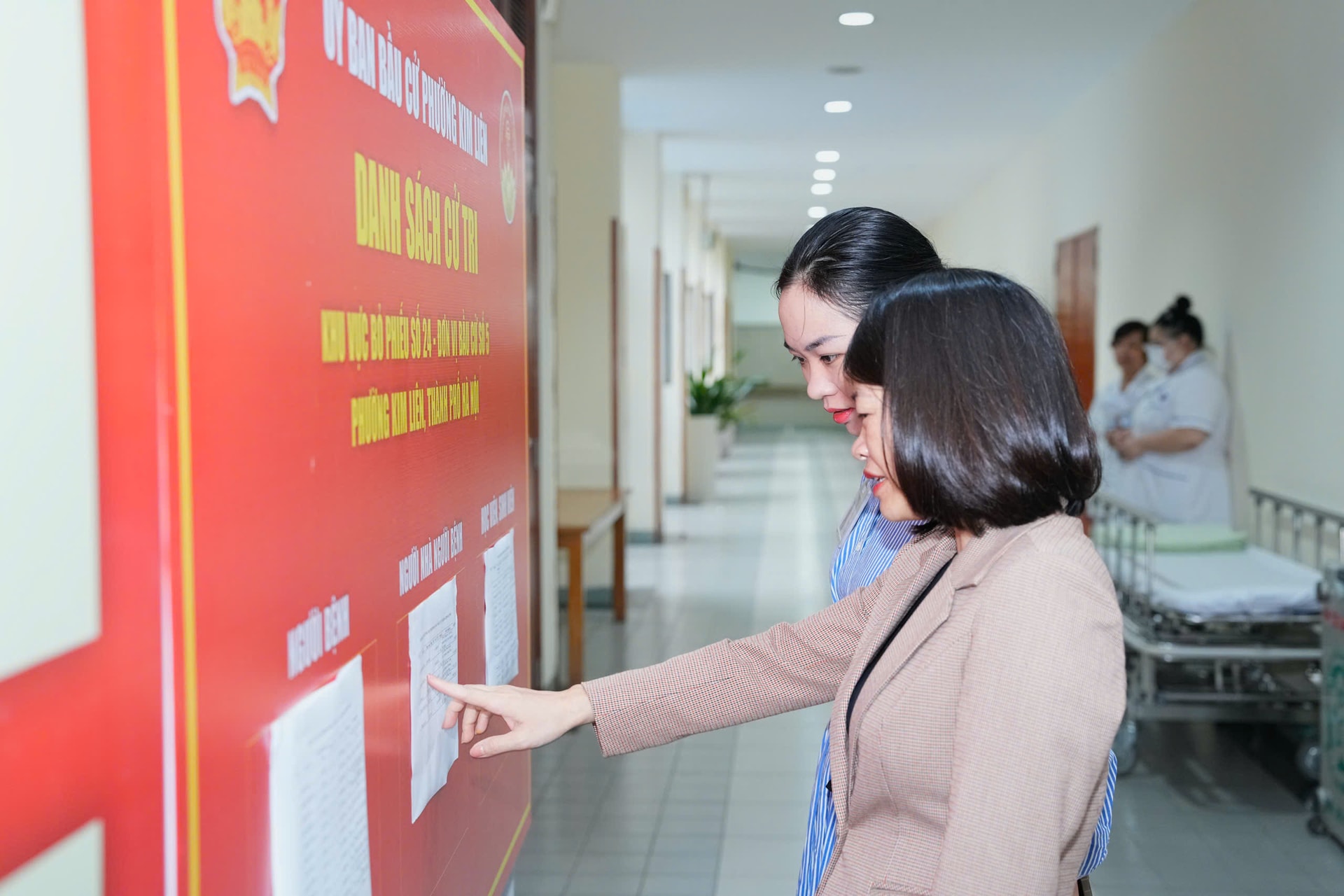 'Ngày hội non sông' trong không gian bệnh viện đặc biệt lớn nhất miền Bắc- Ảnh 8. 'Ngày hội non sông' trong không gian bệnh viện đặc biệt lớn nhất miền Bắc- Ảnh 8.