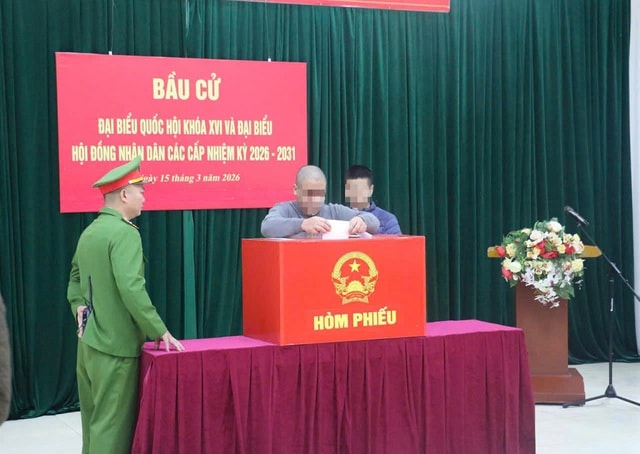 Những cử tri đặc biệt thực hiện quyền công dân, hướng tới làm lại cuộc đời- Ảnh 1.