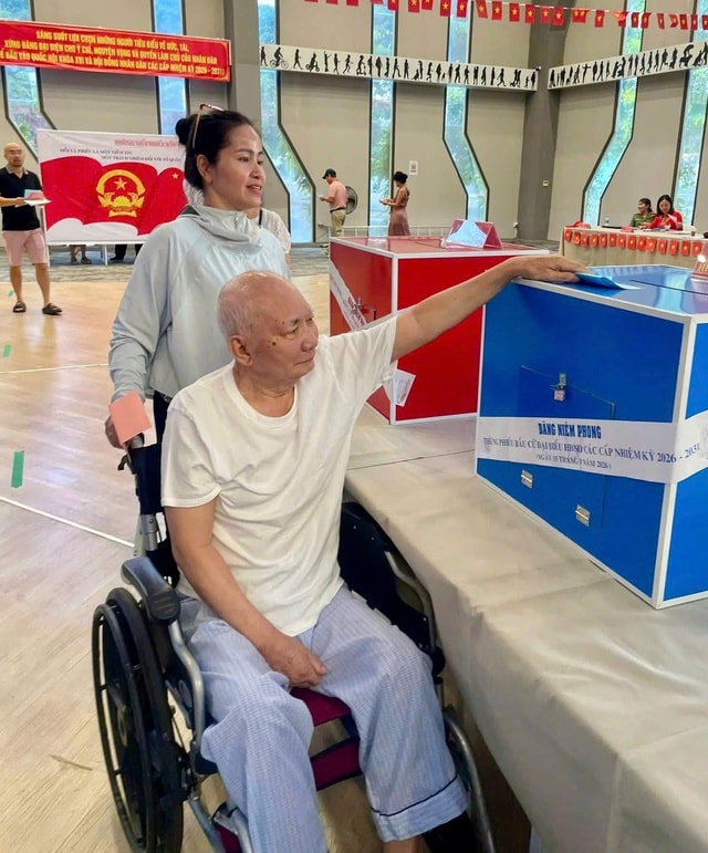 99% cử tri TPHCM đi bỏ phiếu bầu cử- Ảnh 2.