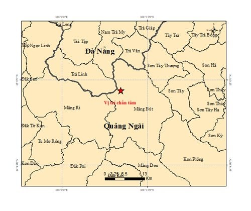 Lại tiếp tục động đất 3.8 độ ở Quảng Ngãi- Ảnh 1. Lại tiếp tục động đất 3.8 độ ở Quảng Ngãi- Ảnh 1.