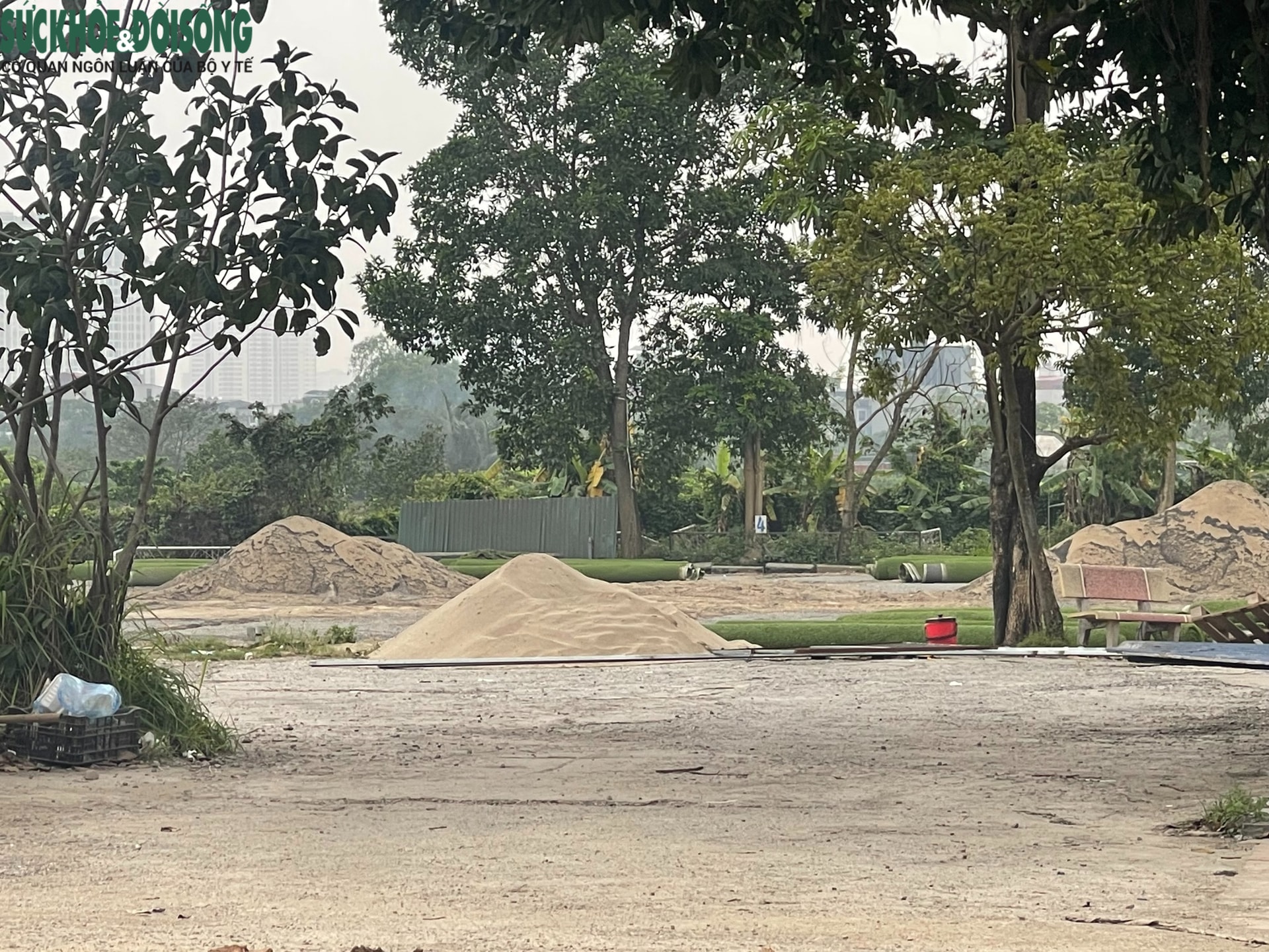 Hiện trạng khu đất 4,3 ha vi phạm ở phường Đại Mỗ, Hà Nội- Ảnh 6. Hiện trạng khu đất 4,3 ha vi phạm ở phường Đại Mỗ, Hà Nội- Ảnh 6.