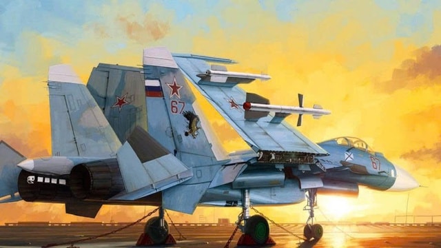 Số phận 'hẩm hiu' của tiêm kích hạm Su-33 Nga- Ảnh 1. Số phận 'hẩm hiu' của tiêm kích hạm Su-33 Nga- Ảnh 1.