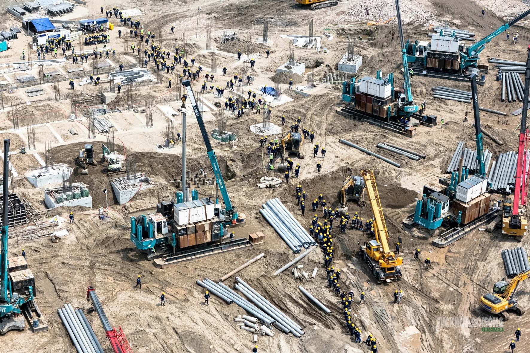 'Siêu sân' Trống Đồng 135.000 chỗ vươn mình từ cánh đồng ngoại thành- Ảnh 5.