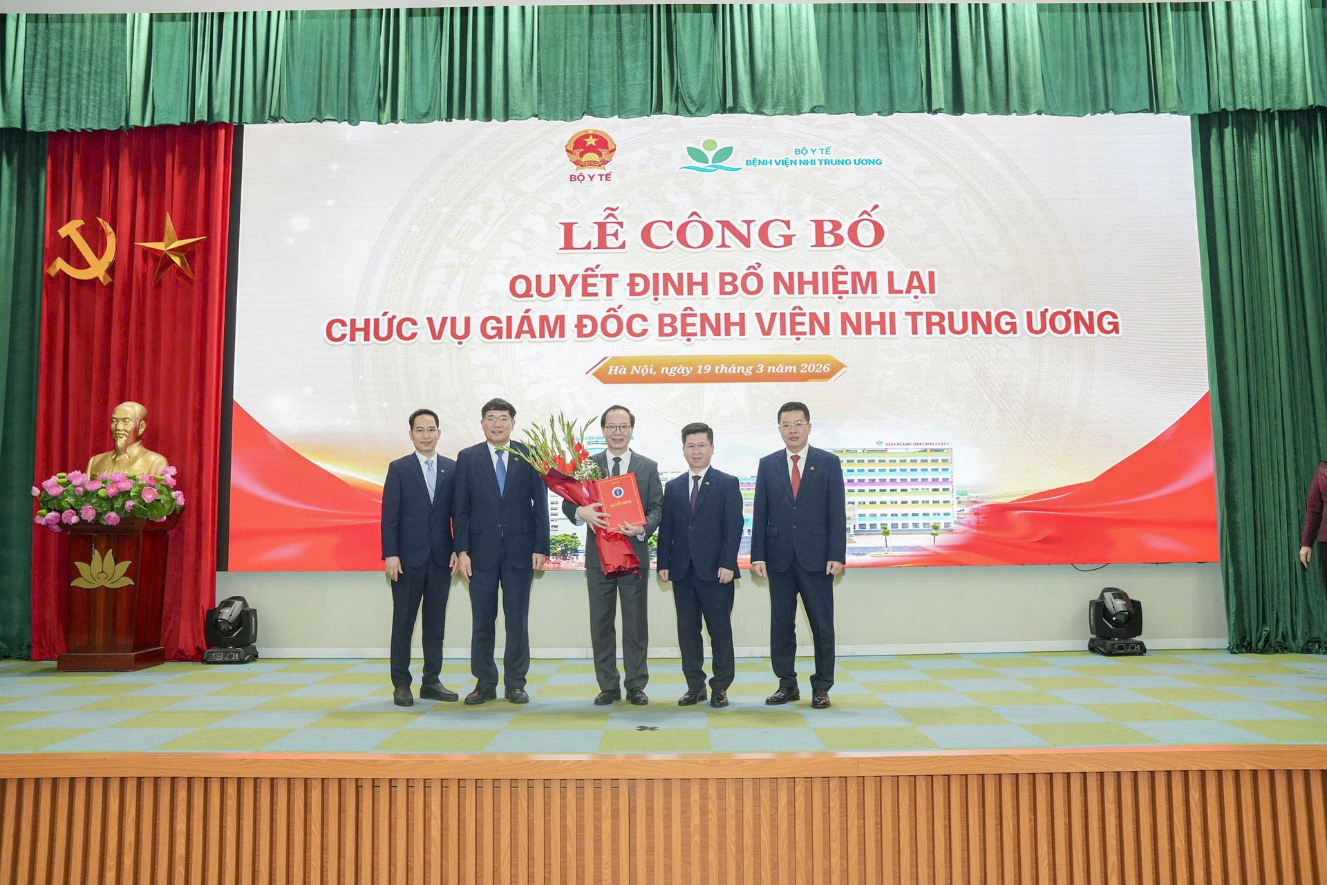 GS.TS Trần Minh Điển tiếp tục giữ chức Giám đốc Bệnh viện Nhi Trung ương- Ảnh 4.