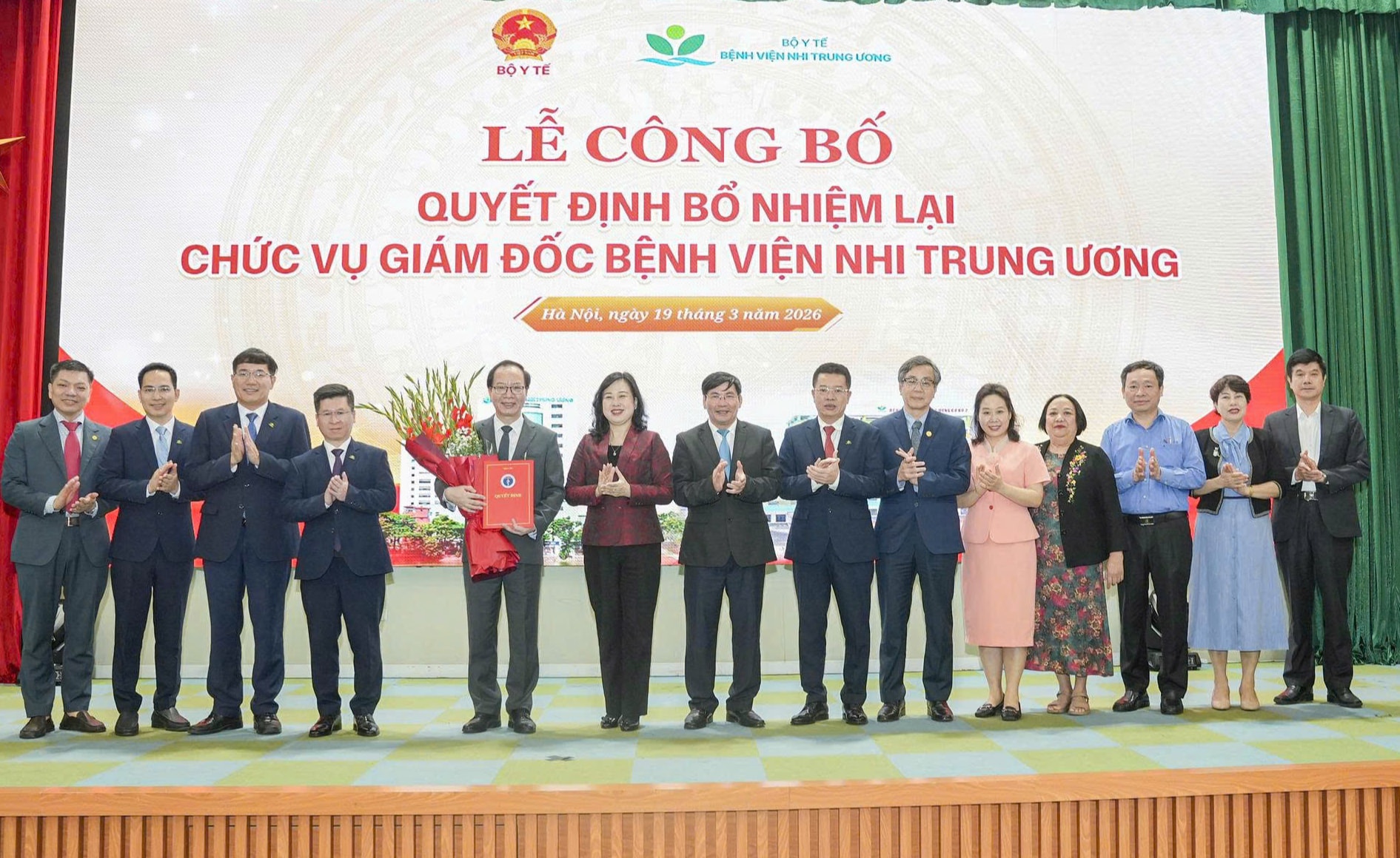GS.TS Trần Minh Điển tiếp tục giữ chức Giám đốc Bệnh viện Nhi Trung ương- Ảnh 3.