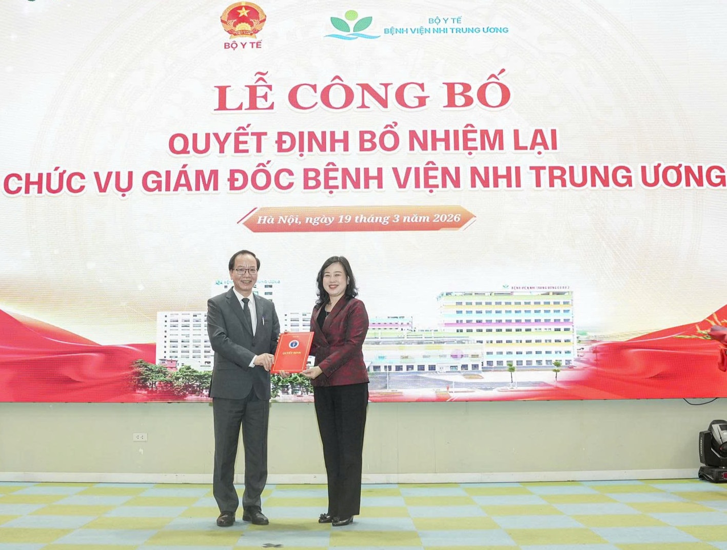 GS.TS Trần Minh Điển tiếp tục giữ chức Giám đốc Bệnh viện Nhi Trung ương- Ảnh 2.