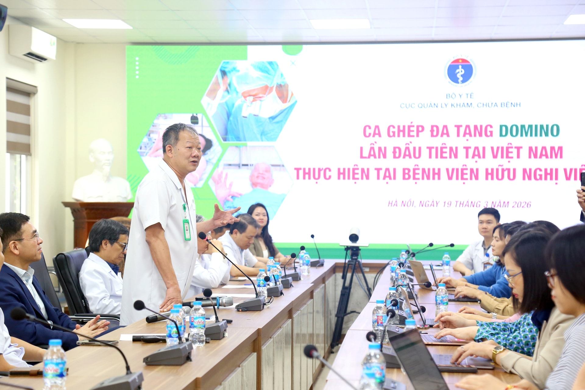 Kỳ tích ghép đa tạng domino lần đầu tiên thành công tại Việt Nam- Ảnh 3. Kỳ tích ghép đa tạng domino lần đầu tiên thành công tại Việt Nam- Ảnh 3.