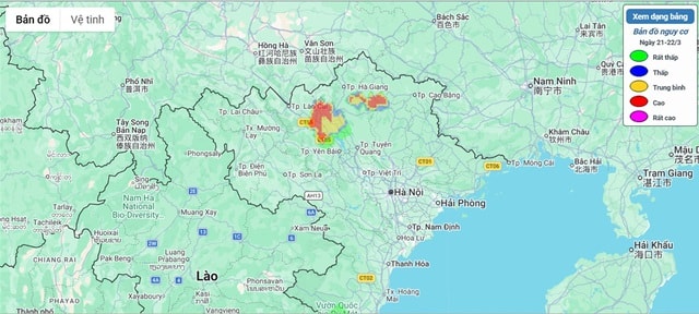 Cảnh báo 3 tỉnh có nguy cơ sạt lở cao do mưa lớn từ đêm mai- Ảnh 1. Cảnh báo 3 tỉnh có nguy cơ sạt lở cao do mưa lớn từ đêm mai- Ảnh 1.