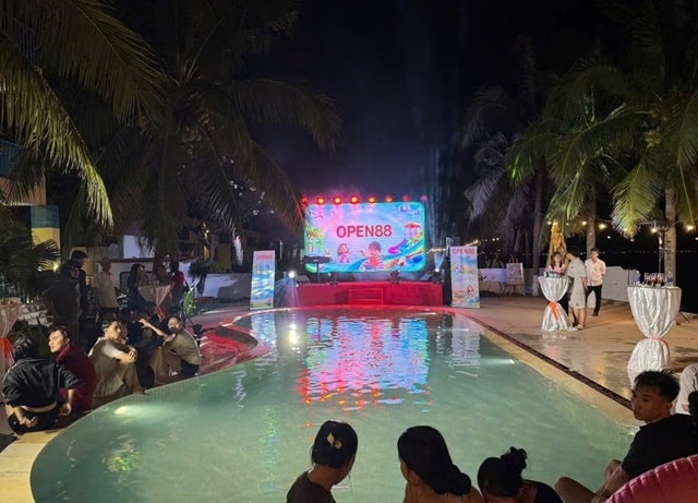 Thuê resort để quảng cáo trang web cá cược trái phép- Ảnh 1.