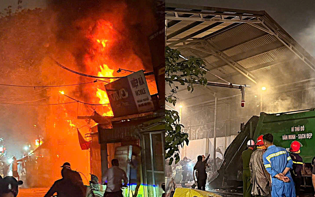 Liên tiếp xảy ra hai vụ cháy tại khu dân cư ở Định Công Hạ và điểm tập kết rác trên phố Hoàng Cầu. Liên tiếp xảy ra hai vụ cháy tại khu dân cư ở Định Công Hạ và điểm tập kết rác trên phố Hoàng Cầu.