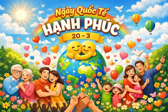 Ý nghĩa và nguồn gốc ngày Quốc tế Hạnh phúc 20/3 chính xác- Ảnh 1. Ý nghĩa và nguồn gốc ngày Quốc tế Hạnh phúc 20/3 chính xác- Ảnh 1.