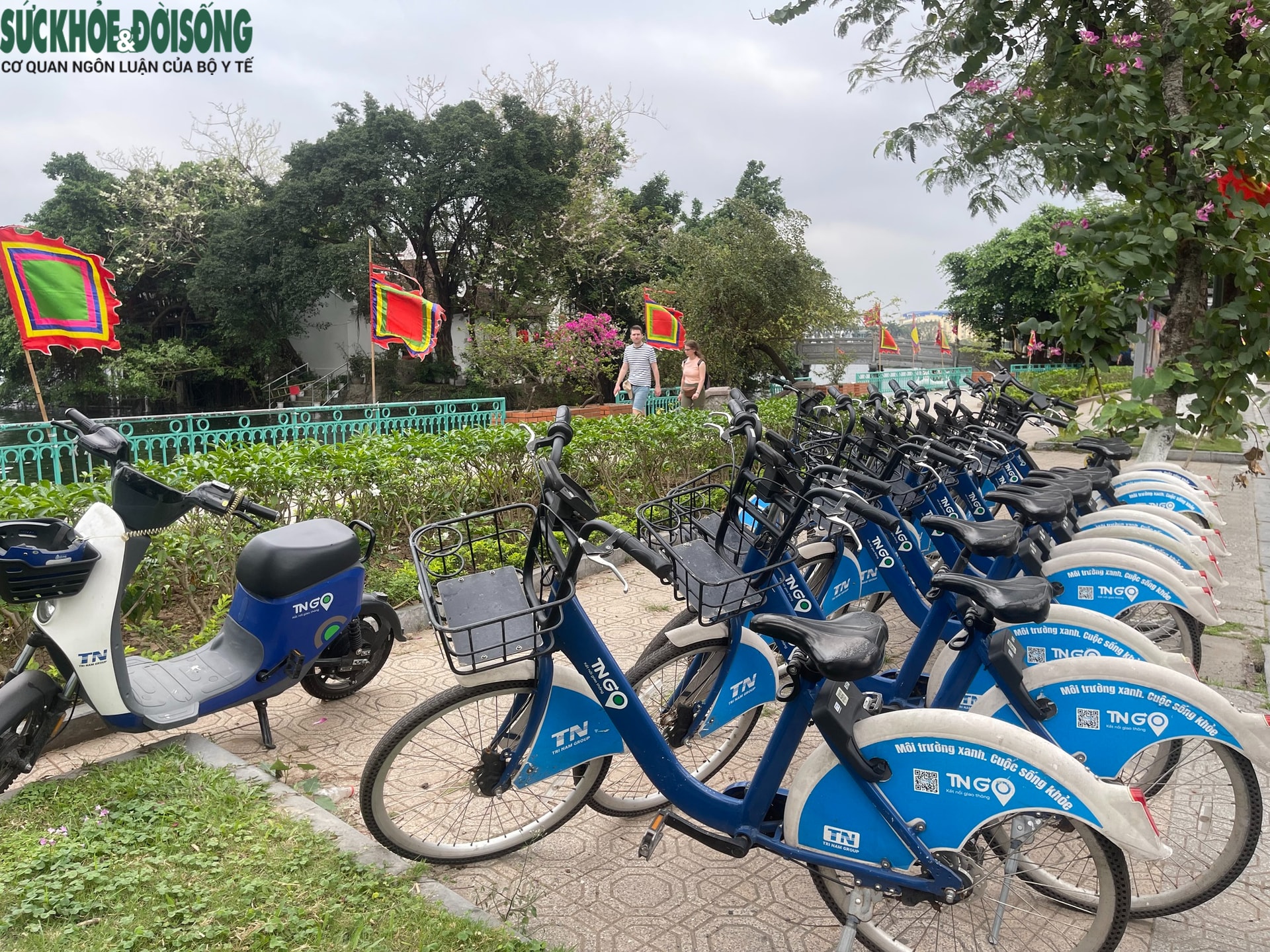 Xe đạp điện công cộng ở Hà Nội chưa thu hút được người dân sử dụng- Ảnh 4.