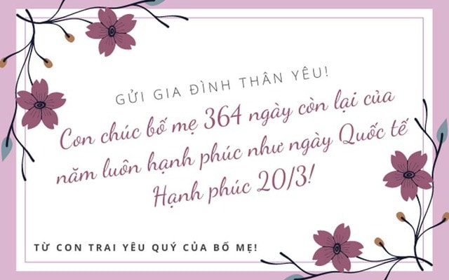 Những mẫu thiệp ngày Quốc tế Hạnh phúc 20/3 đẹp nhất 2026- Ảnh 8. Những mẫu thiệp ngày Quốc tế Hạnh phúc 20/3 đẹp nhất 2026- Ảnh 8.