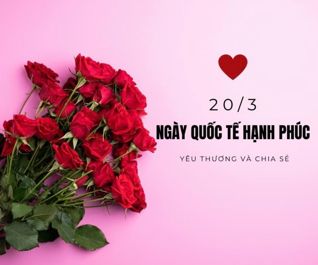 Những mẫu thiệp ngày Quốc tế Hạnh phúc 20/3 đẹp nhất 2026- Ảnh 2. Những mẫu thiệp ngày Quốc tế Hạnh phúc 20/3 đẹp nhất 2026- Ảnh 2.