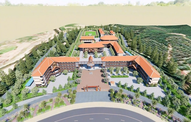 Những ngôi trường nội trú liên cấp dần thành hình giữa núi rừng A Lưới- Ảnh 8. Những ngôi trường nội trú liên cấp dần thành hình giữa núi rừng A Lưới- Ảnh 8.