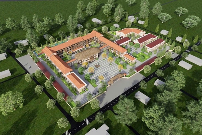 Những ngôi trường nội trú liên cấp dần thành hình giữa núi rừng A Lưới- Ảnh 7. Những ngôi trường nội trú liên cấp dần thành hình giữa núi rừng A Lưới- Ảnh 7.