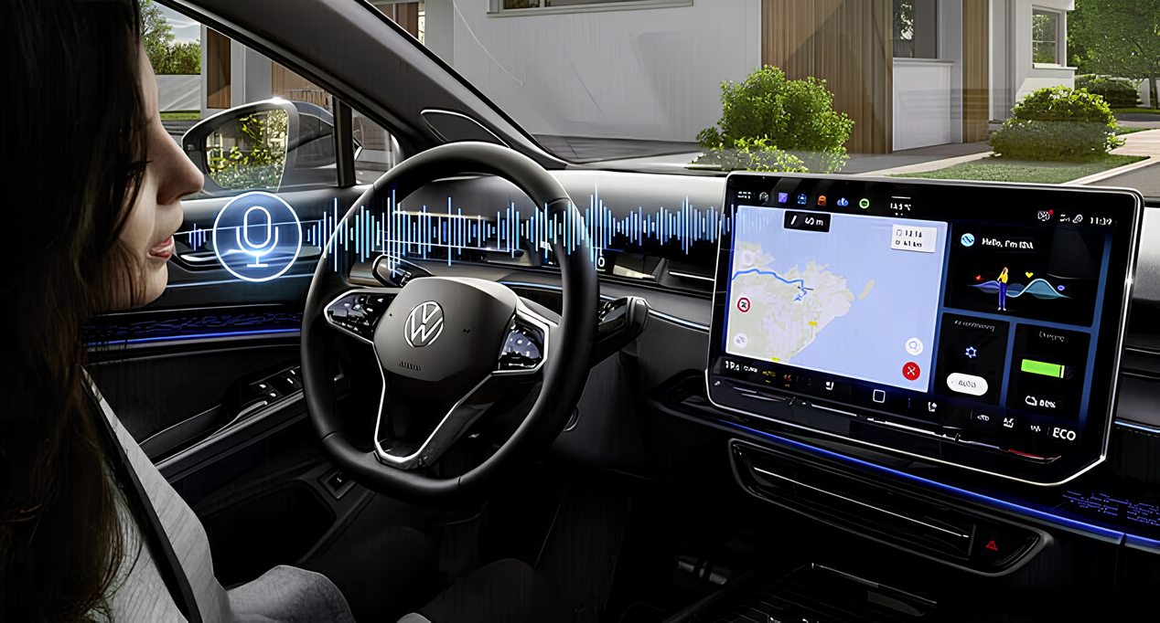 Công nghệ AI đang trở thành xu hướng trong ngành ô tô. (Ảnh: Volkswagen)