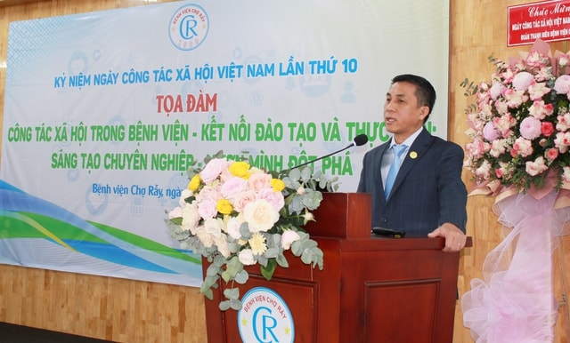 Công tác xã hội trong bệnh viện giúp nâng đỡ tinh thần người bệnh- Ảnh 1.