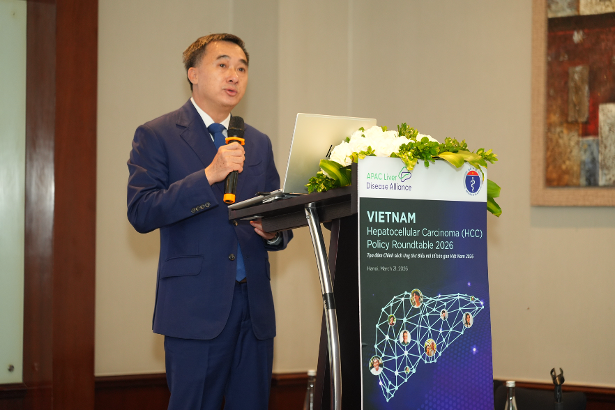 Ung thư gan vẫn là 'điểm nóng' y tế công cộng, cần chuyển mạnh từ điều trị muộn sang phát hiện sớm- Ảnh 1.