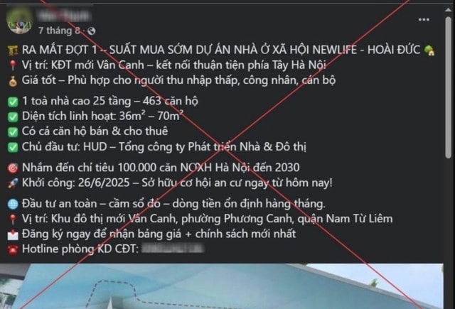 Xử phạt người rao bán 'suất ngoại giao' nhà ở xã hội tại Hà Nội- Ảnh 1.