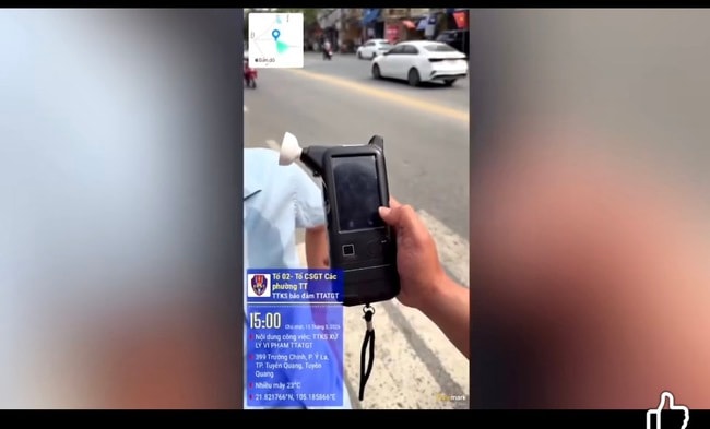 Chuyển cơ quan điều tra vụ bịa đặt bị thổi nồng độ cồn ở 2 chốt, 2 kết quả khác nhau- Ảnh 1. Chuyển cơ quan điều tra vụ bịa đặt bị thổi nồng độ cồn ở 2 chốt, 2 kết quả khác nhau- Ảnh 1.