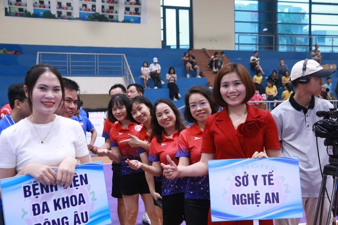 Giải thể thao ngành Y tế Nghệ An, lan tỏa tinh thần đoàn kết- Ảnh 2. Giải thể thao ngành Y tế Nghệ An, lan tỏa tinh thần đoàn kết- Ảnh 2.