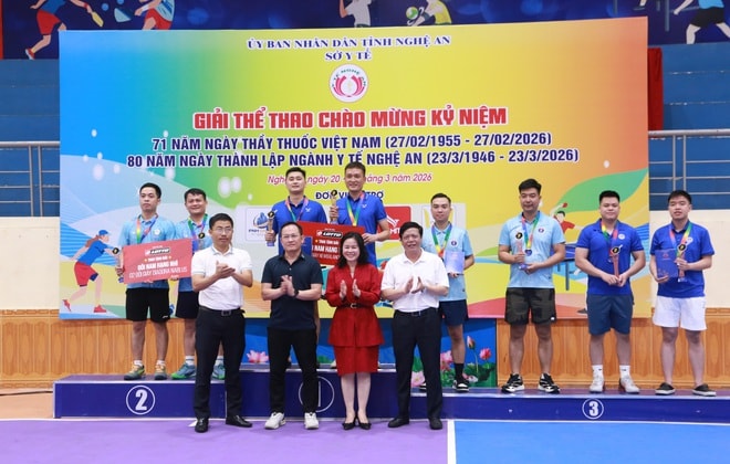 Giải thể thao ngành Y tế Nghệ An, lan tỏa tinh thần đoàn kết- Ảnh 4. Giải thể thao ngành Y tế Nghệ An, lan tỏa tinh thần đoàn kết- Ảnh 4.