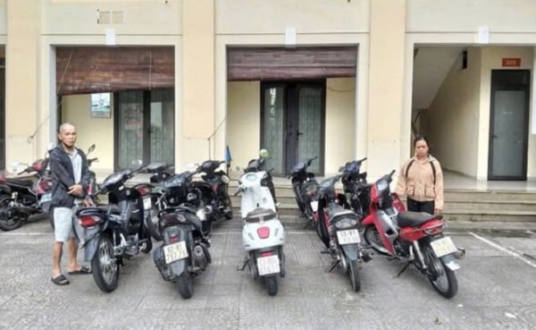 Phá nhóm trộm xe máy, thu giữ 9 xe tại Đà Nẵng- Ảnh 2.