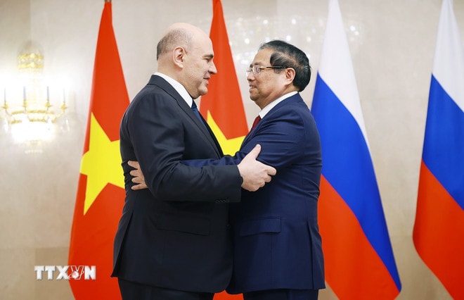 Việt Nam - Liên bang Nga quyết tâm nâng tầm hợp tác kinh tế trở thành mũi nhọn- Ảnh 3. Việt Nam - Liên bang Nga quyết tâm nâng tầm hợp tác kinh tế trở thành mũi nhọn- Ảnh 3.