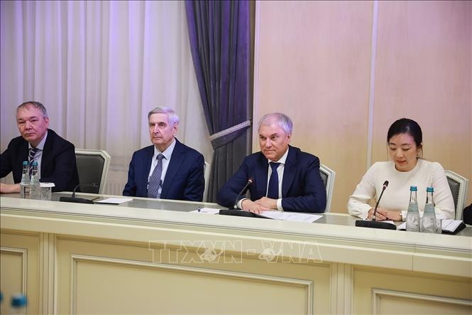 Thủ tướng Phạm Minh Chính hội kiến Chủ tịch Đuma Quốc gia Nga- Ảnh 2. Thủ tướng Phạm Minh Chính hội kiến Chủ tịch Đuma Quốc gia Nga- Ảnh 2.