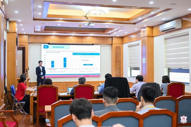 Dấu ấn quốc tế tại Hội nghị Khoa học sinh viên Trường Đại học Y Hà Nội- Ảnh 3.