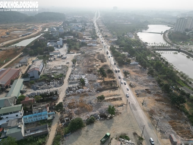 Hiện trạng đường cao tốc 5.200 tỷ nối Đại lộ Thăng Long với cao tốc Hà Nội - Hòa Bình- Ảnh 5.