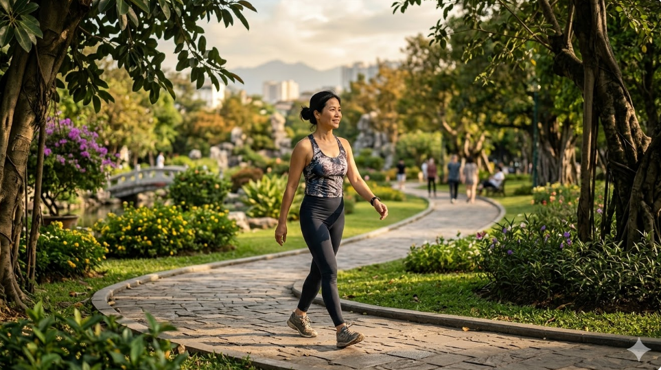 5 lợi ích khi đi bộ 1 km mỗi ngày- Ảnh 1.