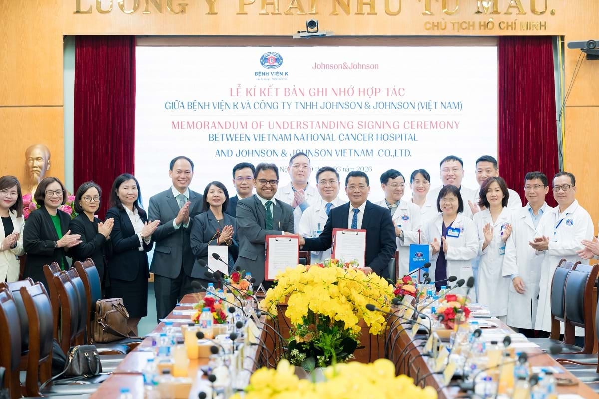 Hợp tác thúc đẩy nâng cao chất lượng điều trị, chăm sóc người bệnh ung thư tại Việt Nam- Ảnh 1. Hợp tác thúc đẩy nâng cao chất lượng điều trị, chăm sóc người bệnh ung thư tại Việt Nam- Ảnh 1.