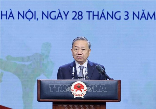 Phát biểu của Tổng Bí thư tại Lễ kỷ niệm Ngày truyền thống ngành Thể dục Thể thao- Ảnh 1. Phát biểu của Tổng Bí thư tại Lễ kỷ niệm Ngày truyền thống ngành Thể dục Thể thao- Ảnh 1.