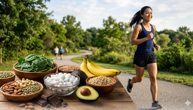 Cách bổ sung magie tự nhiên tốt nhất cho người tập thể dục- Ảnh 1. Cách bổ sung magie tự nhiên tốt nhất cho người tập thể dục- Ảnh 1.