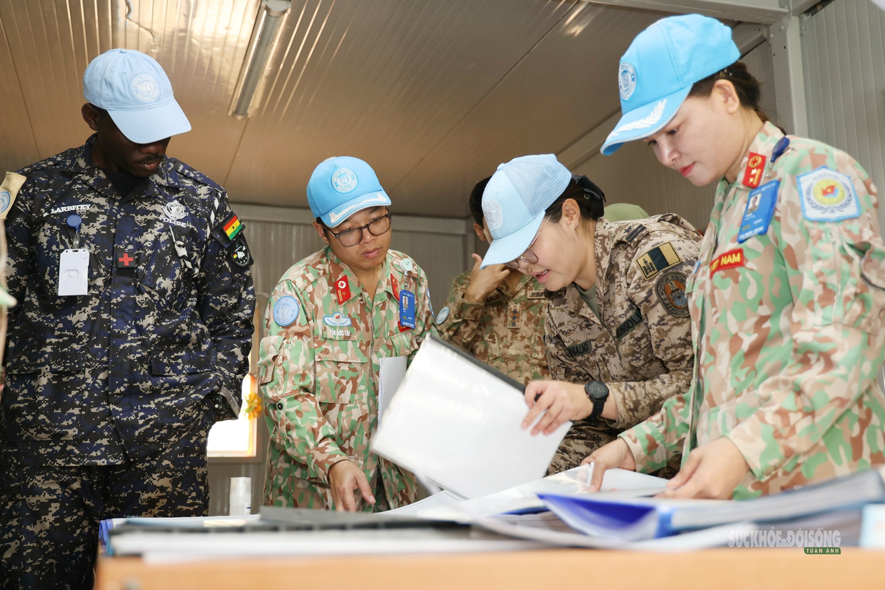 Bác sĩ Việt Nam được cử làm Chủ tịch Hội đồng kiểm tra nội bộ tại phái bộ Bentiu- Ảnh 3.