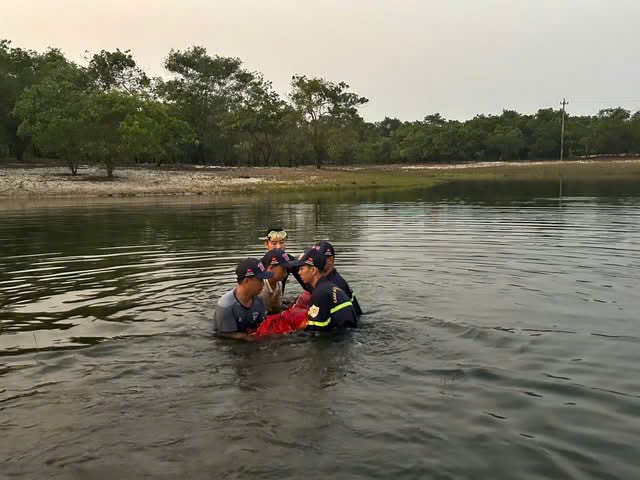 Đi tắm cùng nhóm bạn tại hồ Trạng Bìa, một thiếu niên đuối nước thương tâm- Ảnh 2.