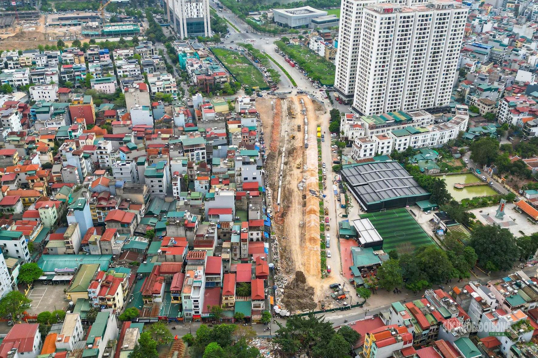 Vành đai 2,5 đoạn qua Xuân Đỉnh: 'Mắt xích' quan trọng hóa giải áp lực giao thông cửa ngõ phía Tây Bắc- Ảnh 2.