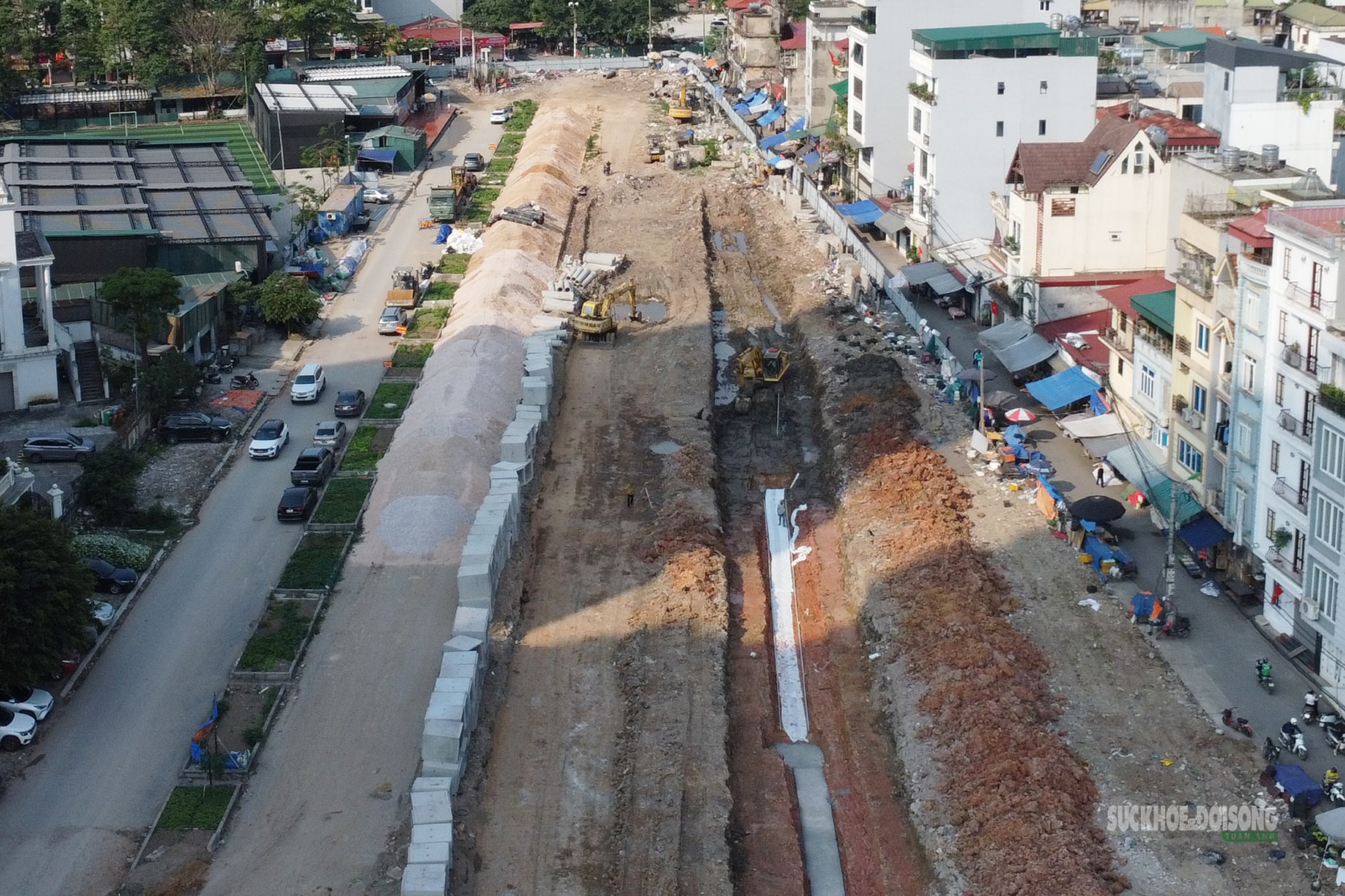 Vành đai 2,5 đoạn qua Xuân Đỉnh: 'Mắt xích' quan trọng hóa giải áp lực giao thông cửa ngõ phía Tây Bắc- Ảnh 4.