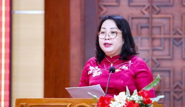 Bà Cao Thị Hòa An tái đắc cử Chủ tịch HĐND tỉnh Đắk Lắk- Ảnh 1.