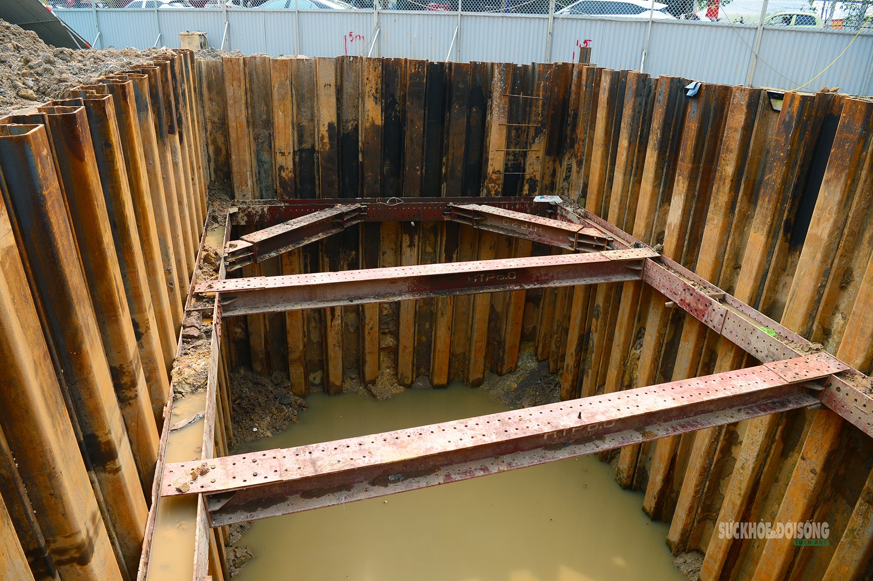 Cận cảnh công trường chống ngập trên đường Võ Chí Công, Hà Nội- Ảnh 10. Cận cảnh công trường chống ngập trên đường Võ Chí Công, Hà Nội- Ảnh 10.